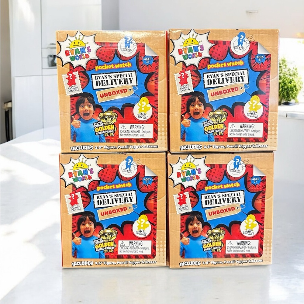 Ryan's World Special Delivery Unboxed (4) NEW